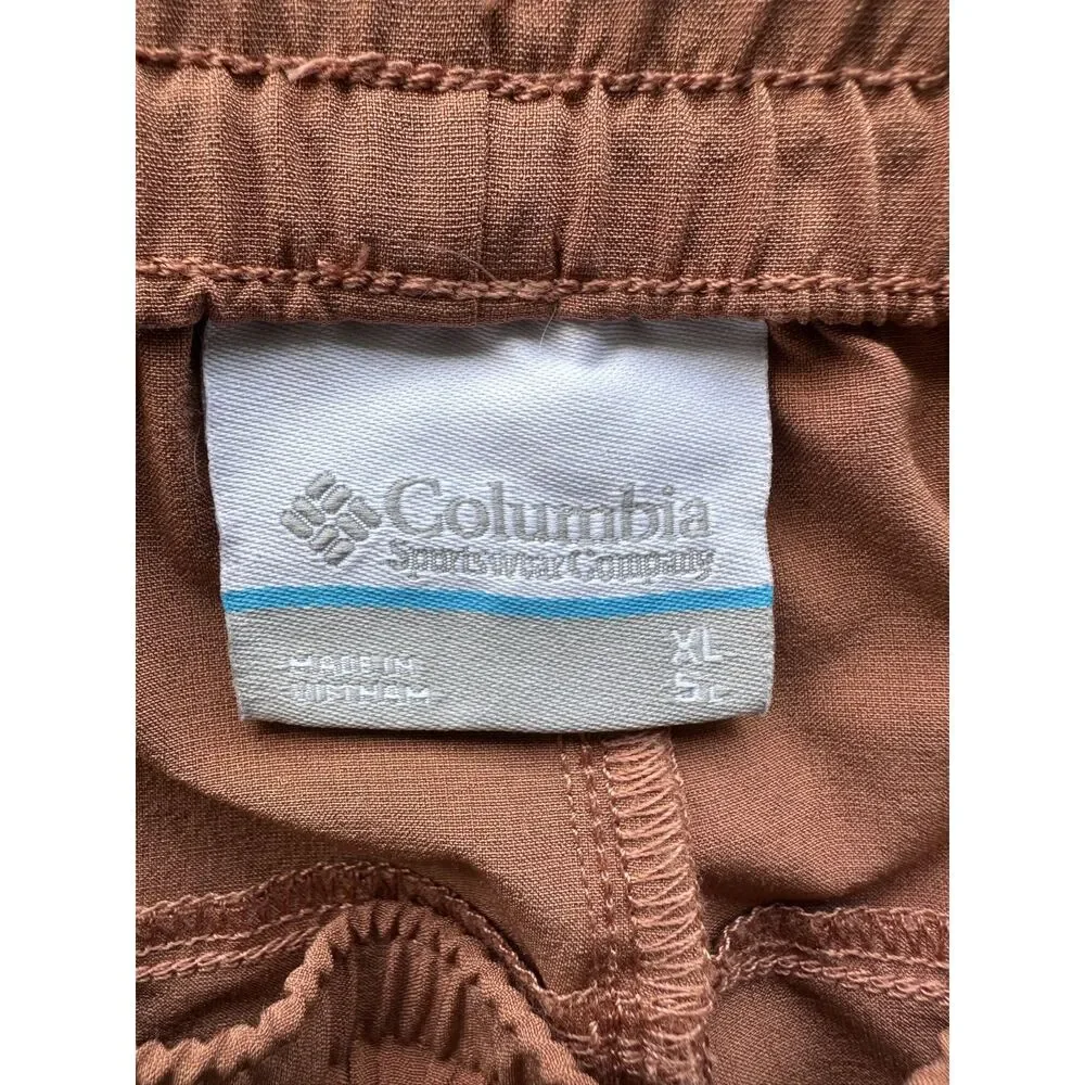 Columbia Men’s XL Terracotta Performance Fishing Shorts 5” Stretch Quick Dry